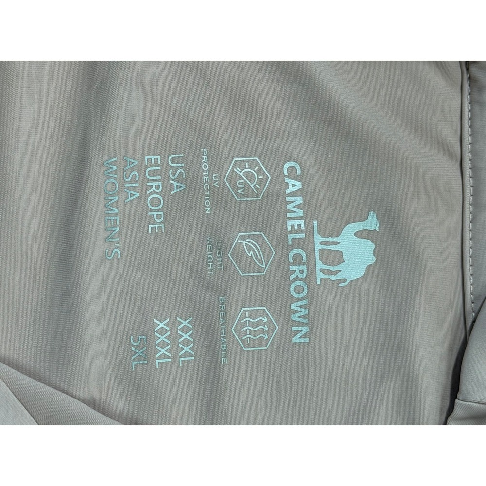 Camel Crown Quick-Drying Sun Hoodie Womens XXXL Mauve Good UV Protection - Picture 7 of 9